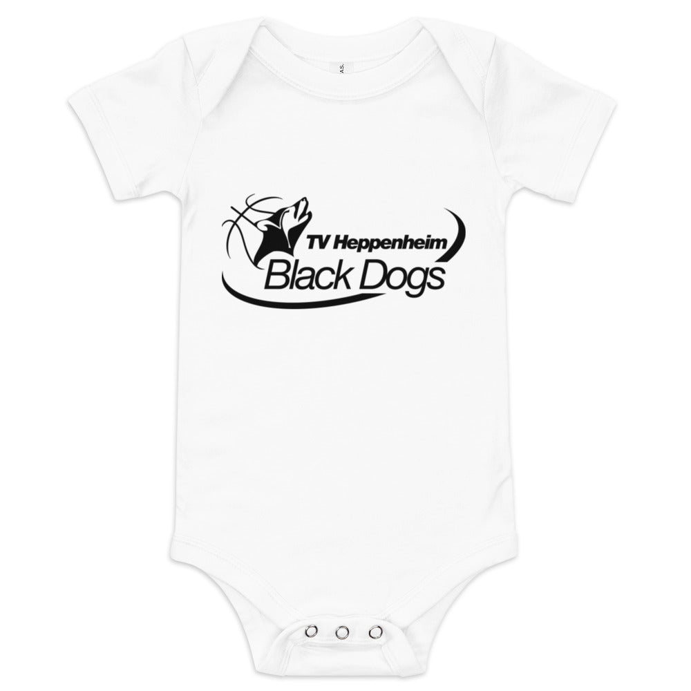 Kurzärmliger Baby-Einteiler TVH Black Dogs