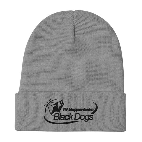 Bestickte Beanie TVH Black Dogs