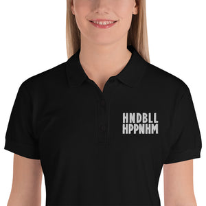 HNDBLL HPPNHM Polo Shirt für SIE bestickt