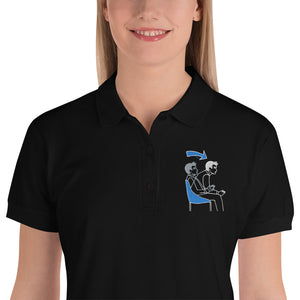 Game Mode Polo Shirt für SIE bestickt