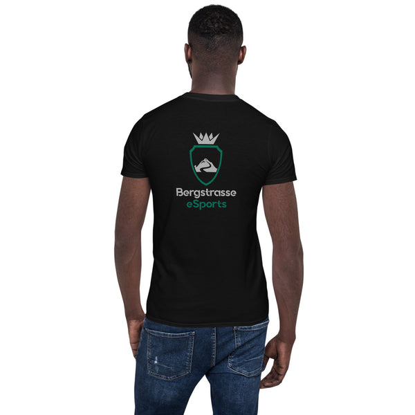 Bergstrasse eSports Kurzarmshirt Logo Rücken