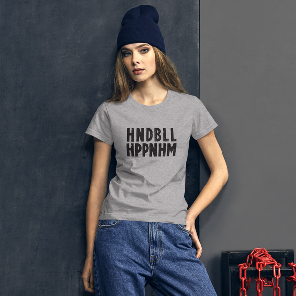 HNDBLL HPPNHM women's short sleeve t-shirt