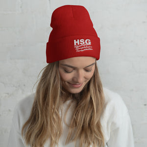 HSG Rü / Bau / Kö winter hat embroidered for HER & HIM