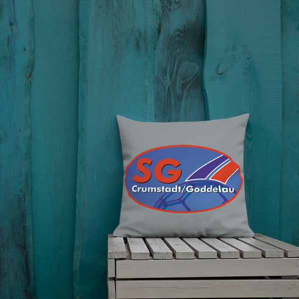 SG Crumstadt/Goddelau Logo Kissen Premium