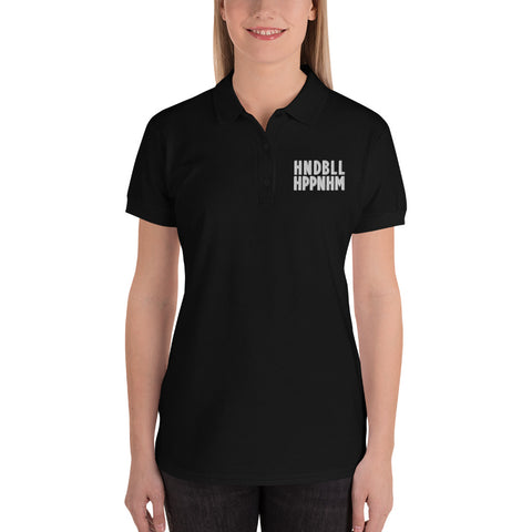 HNDBLL HPPNHM Polo Shirt für SIE bestickt