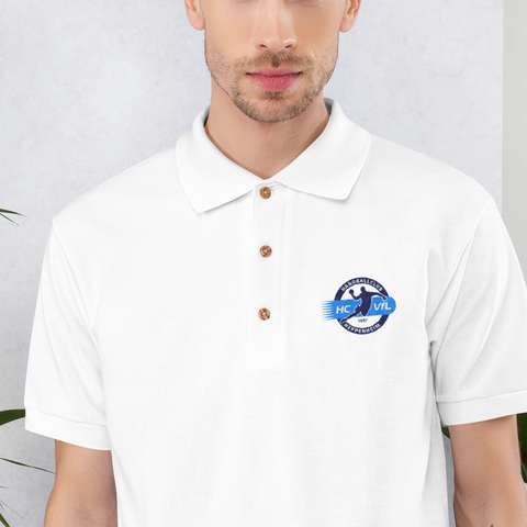 HC VfL Heppenheim logo embroidered polo shirt