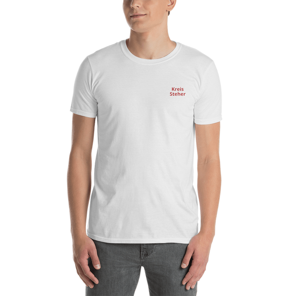 Circle stand shirt embroidered