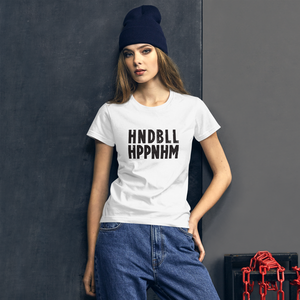 HNDBLL HPPNHM Frauen Kurzarm T-Shirt