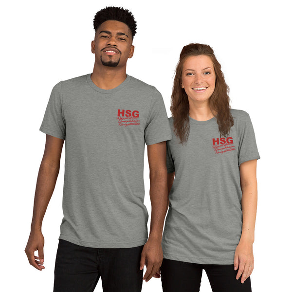 HSG Rü/Bau/Kö Triblend T-Shirt bestickt für Sie & Ihn