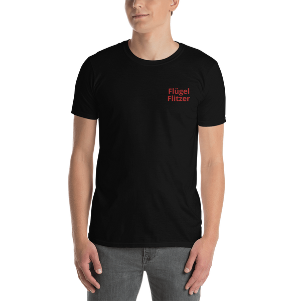 Embroidered wing racer shirt
