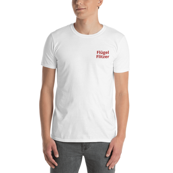 Embroidered wing racer shirt
