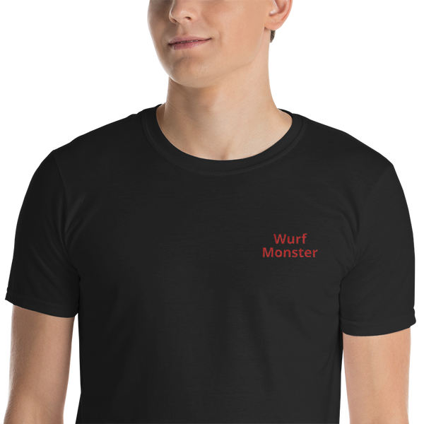 Wurfmonster Shirt bestickt