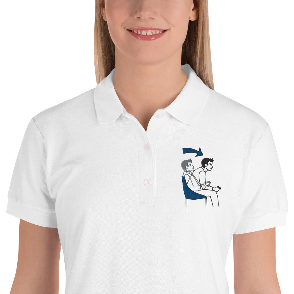 Game Mode Polo Shirt für SIE bestickt