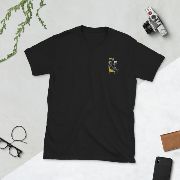 Embroidered game mode t-shirt