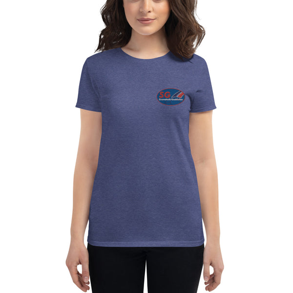 SG Crumstadt / Goddelau Logo Women's T-shirt embroidered