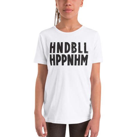 HNDBLL HPPNHM JUGEND Kurzarm T-Shirt für SIE & IHN