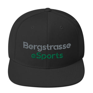 Bergstrasse eSports Snapback Schriftzug groß