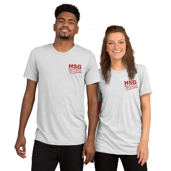 HSG Rü/Bau/Kö Triblend T-Shirt bestickt für Sie & Ihn