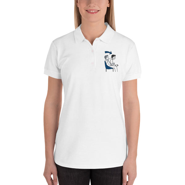 Game Mode Polo Shirt für SIE bestickt