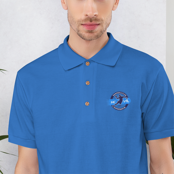 HC VfL Heppenheim Logo Polo-Shirt bestickt