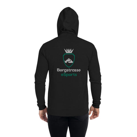 Bergstrasse eSports Leightweight Kapuzenpullover Logo Rücken