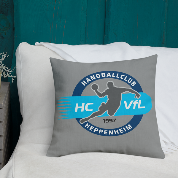 HC VfL Heppenheim Logo Pillow Premium