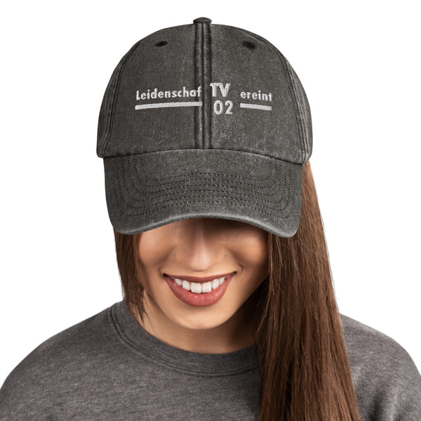 TV Siedelsbrunn Vintage-Cap mit weißen Schriftzug