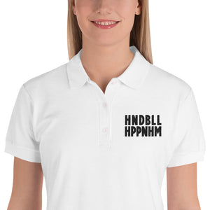 HNDBLL HPPNHM Polo Shirt für SIE bestickt