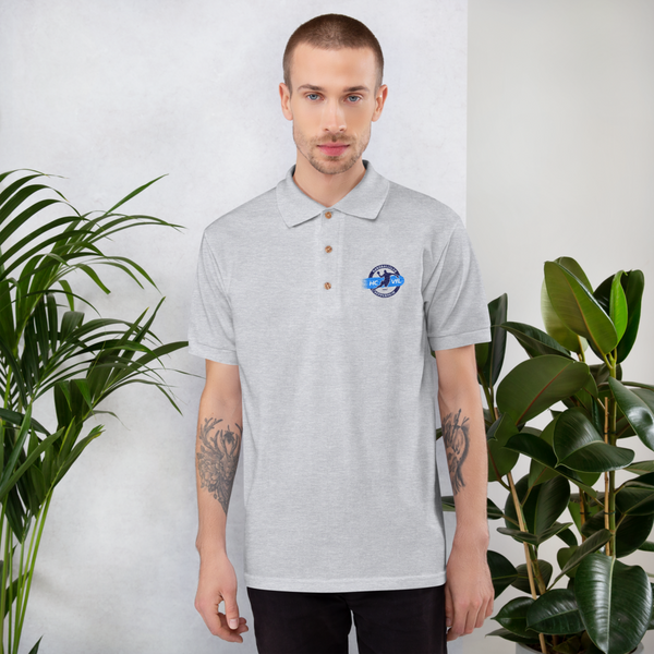 HC VfL Heppenheim Logo Polo-Shirt bestickt