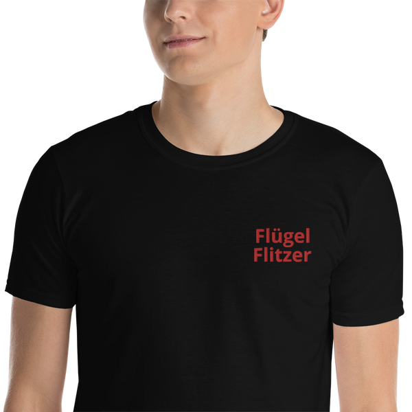 Embroidered wing racer shirt