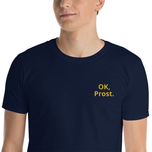 OK, Prost Shirt bestickt