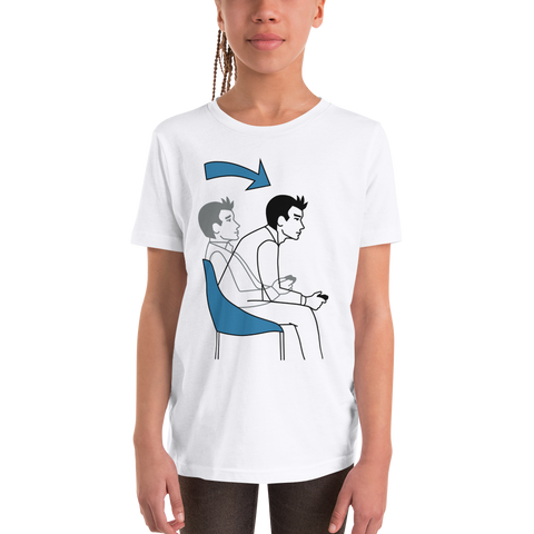Game Mode T-shirt for kids white