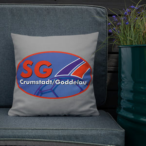 SG Crumstadt/Goddelau Logo Kissen Premium