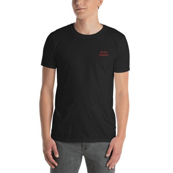 Circle stand shirt embroidered