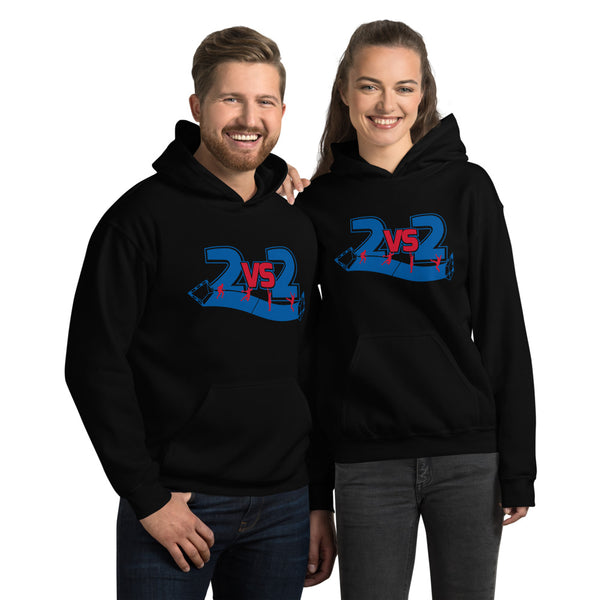 2 vs. 2 hoodies for HER & HIM