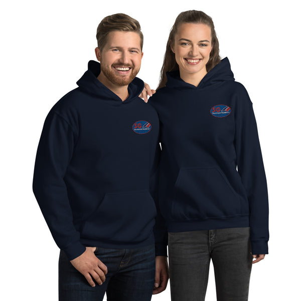 SG Crumstadt / Goddelau logo hoody embroidered for HER & HIM