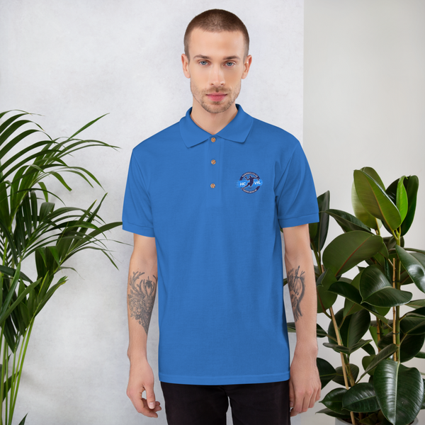 HC VfL Heppenheim Logo Polo-Shirt bestickt