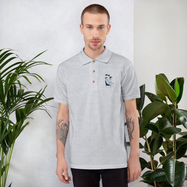 Game Mode Polo-Shirt bestickt