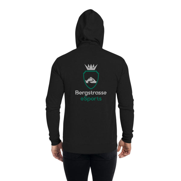 Bergstrasse eSports Leightweight Kapuzenpullover Logo Rücken