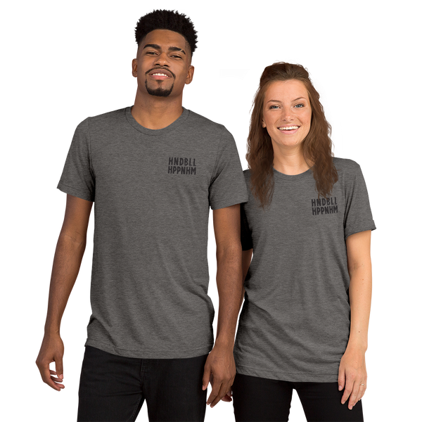 HNDBLL HPPNHM - Tri-blend t-shirt with small lettering