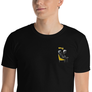 Embroidered game mode t-shirt