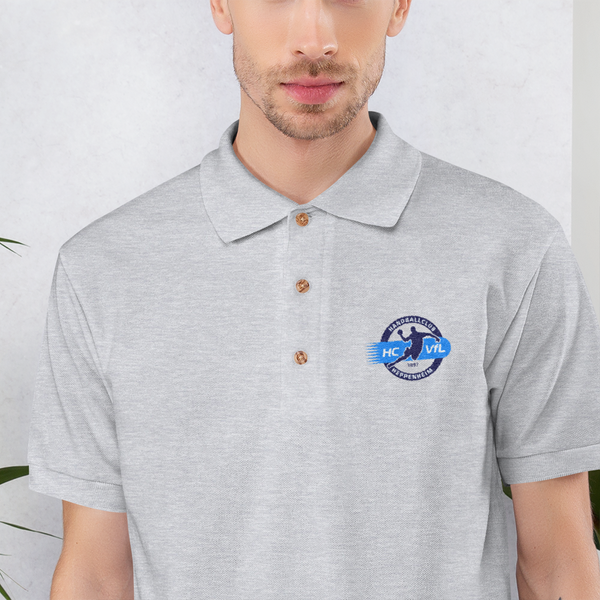 HC VfL Heppenheim logo embroidered polo shirt