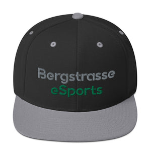 Bergstrasse eSports Snapback Schriftzug groß