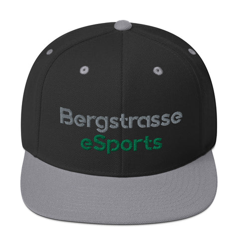 Bergstrasse eSports Snapback Schriftzug groß