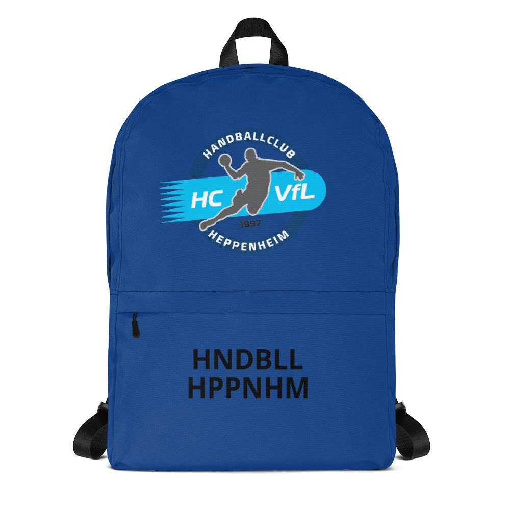 HC VfL Heppenheim logo backpack blue