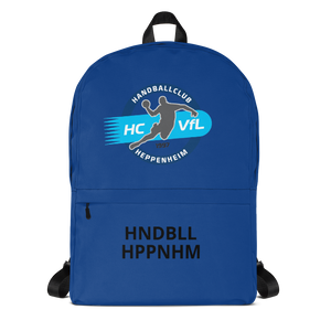 HC VfL Heppenheim Logo Rucksack blau