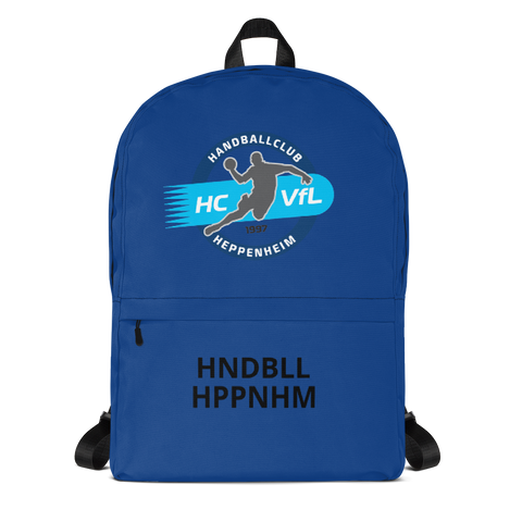 HC VfL Heppenheim Logo Rucksack blau